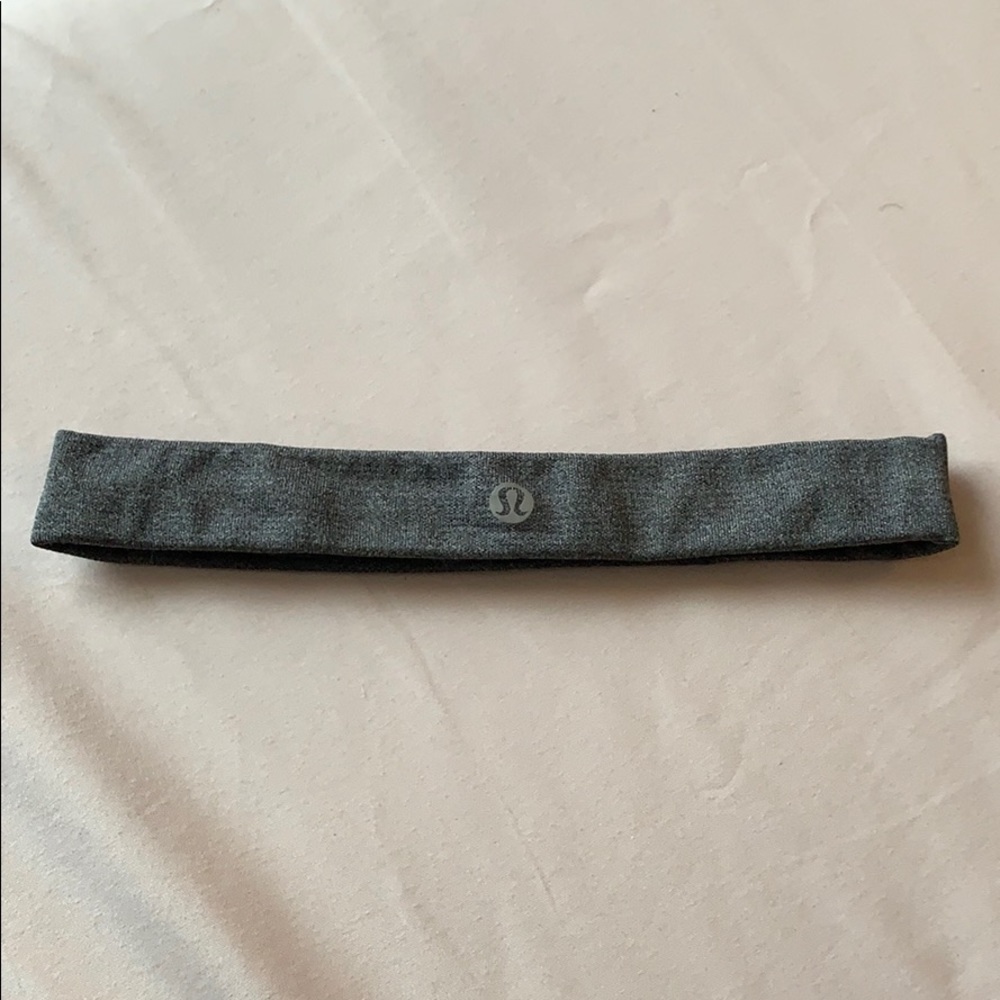 Gray Lululemon Head Band